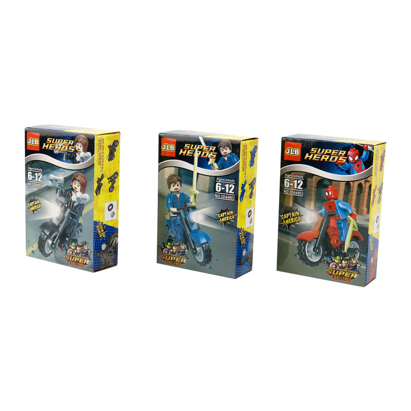 لگو ابر قهرمانان JLB Super Heros کد No.3D44904