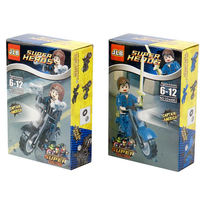 لگو ابر قهرمانان JLB Super Heros کد No.3D44904