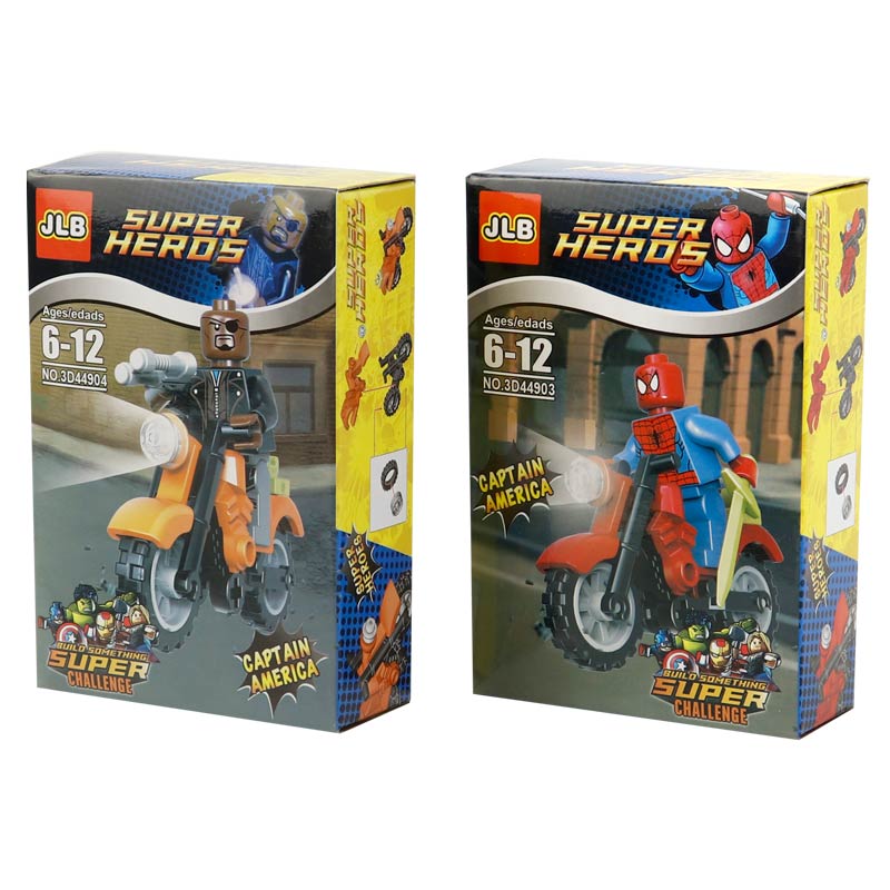 لگو ابر قهرمانان JLB Super Heros کد No.3D44904