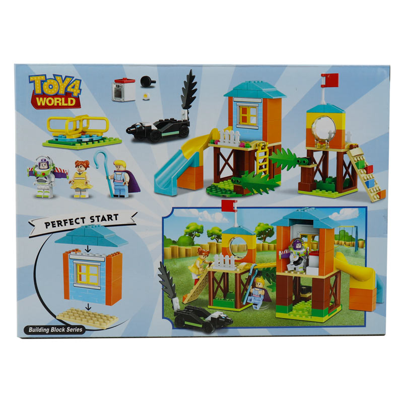 لگو دنیای اسباب بازی ها 157 تکه LARI Toy4 World کد No.11319