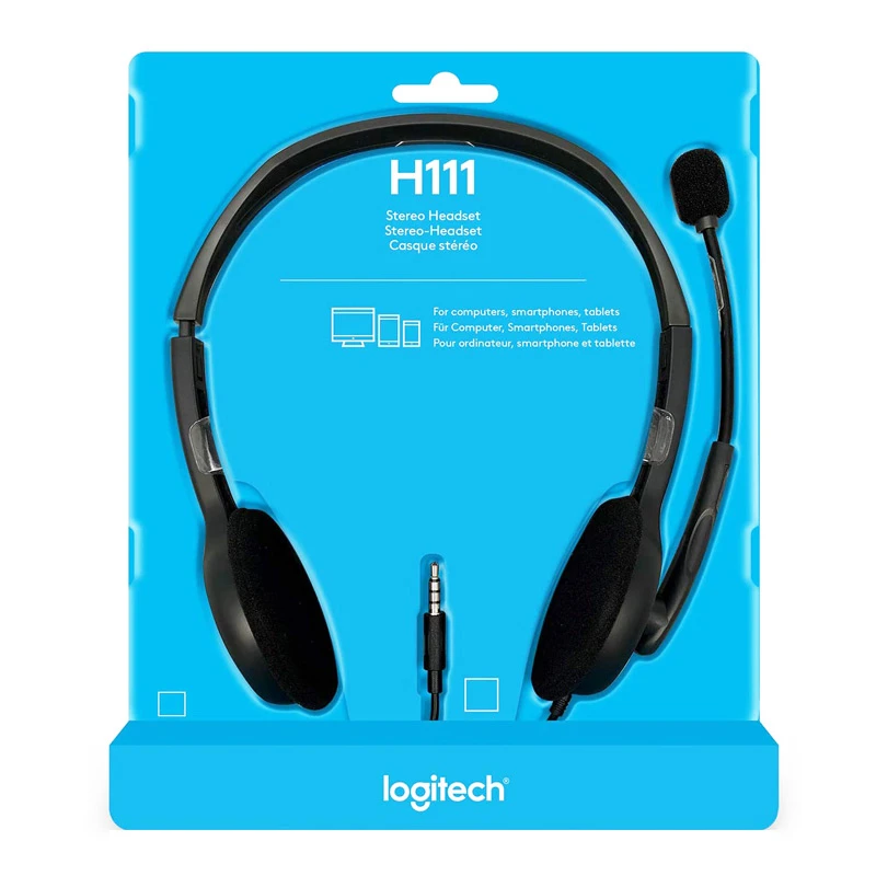 هدست سیم دار Logitech H111
