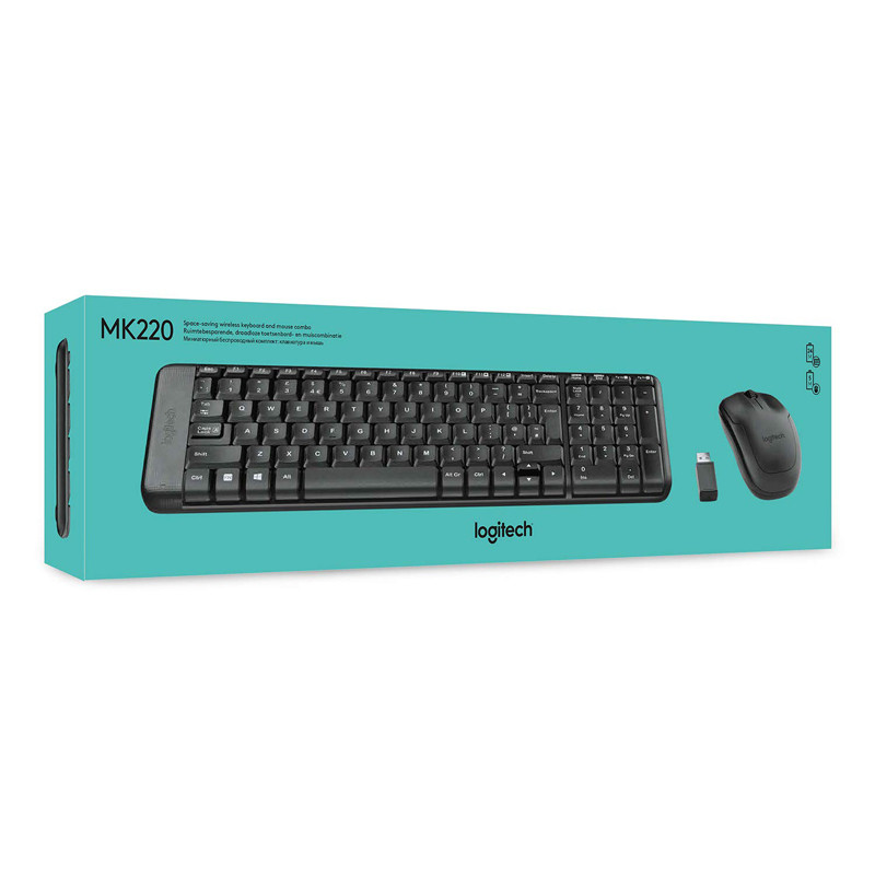 کیبورد و موس بی سیم لاجیتک MK220