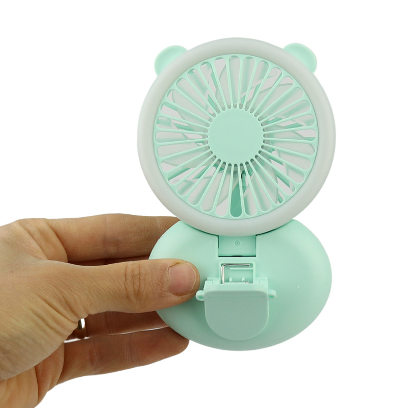 رینگ لایت و پنکه شارژی Luminous Mini Fan D11