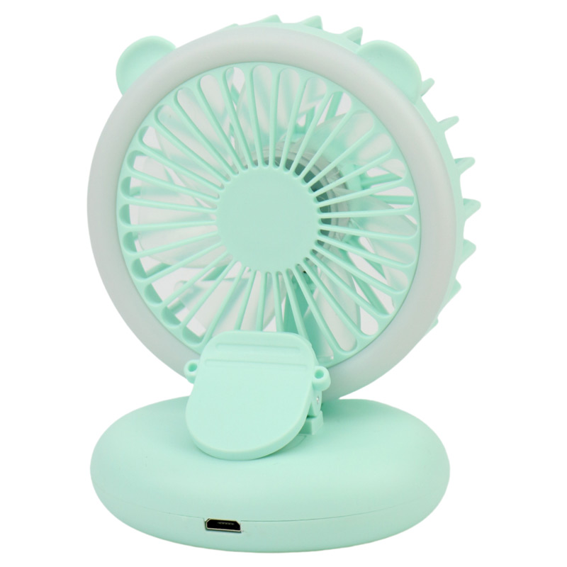 رینگ لایت و پنکه شارژی Luminous Mini Fan D11