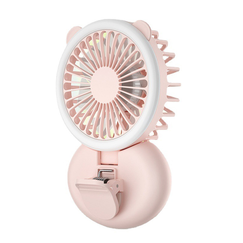 رینگ لایت و پنکه شارژی Luminous Mini Fan D11
