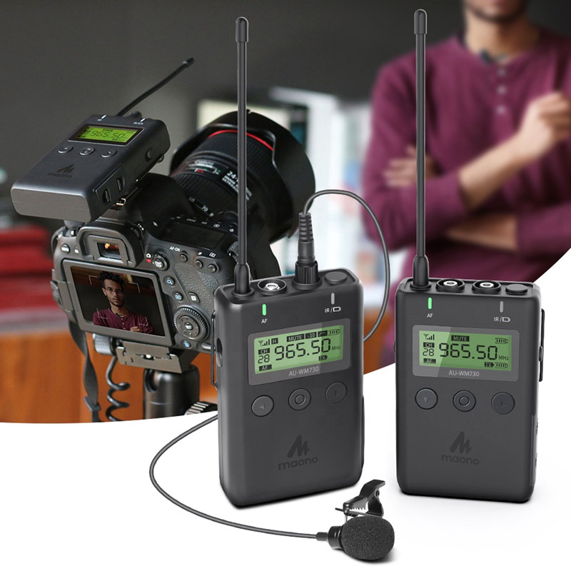 میکروفون یقه ای بی سیم Maono AU-WM730