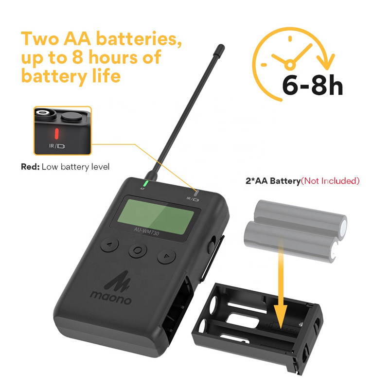 میکروفون یقه ای بی سیم Maono AU-WM730