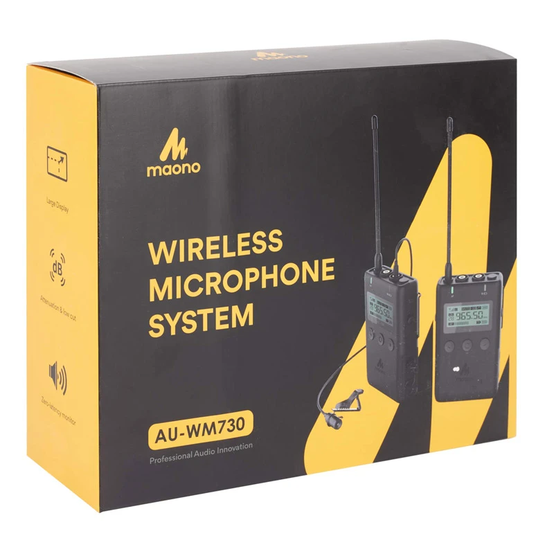 میکروفون یقه ای بی سیم Maono AU-WM730