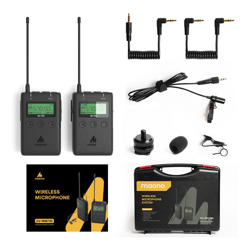 میکروفون یقه ای بی سیم Maono AU-WM730