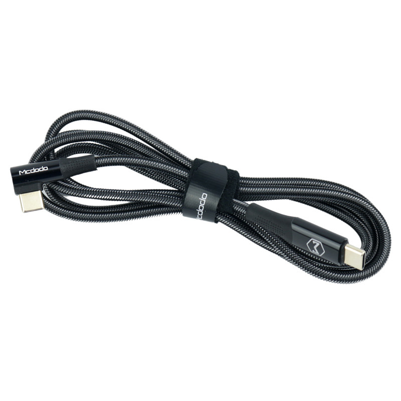 کابل تبدیل فست شارژ Mcdodo CA-8320 Type-C to Type-C PD 100W 5A 1.2m یکسر L