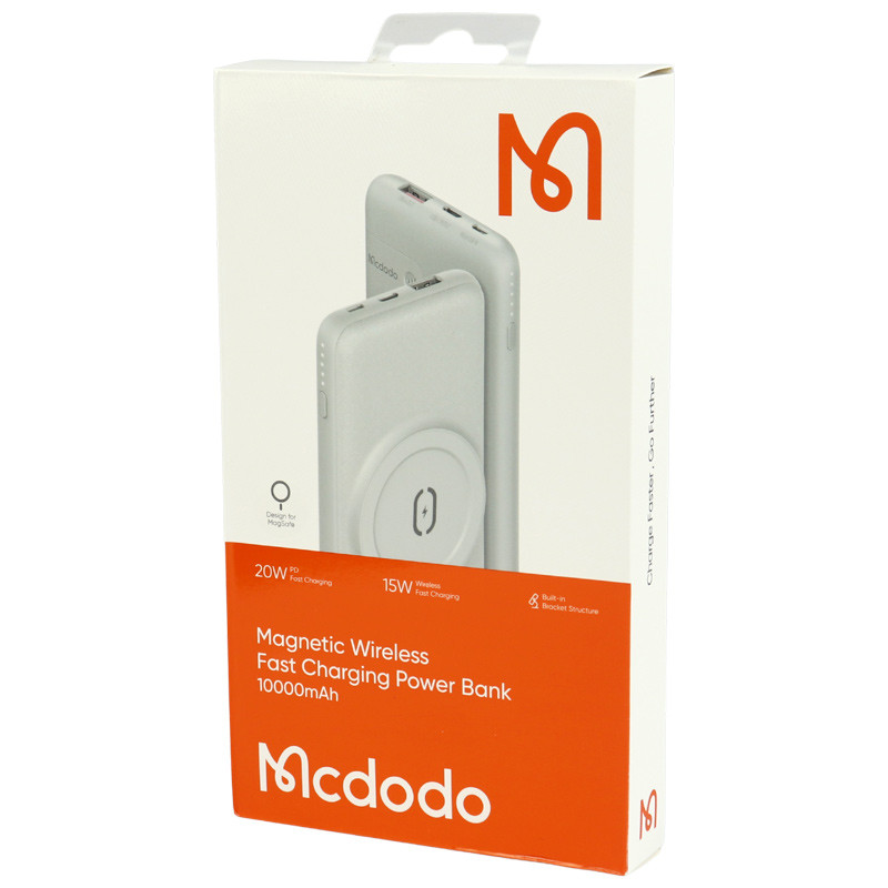 پاور بانک بی سیم فست شارژ 10000 مک دودو Mcdodo MC-559 QC3.0 PD 20W