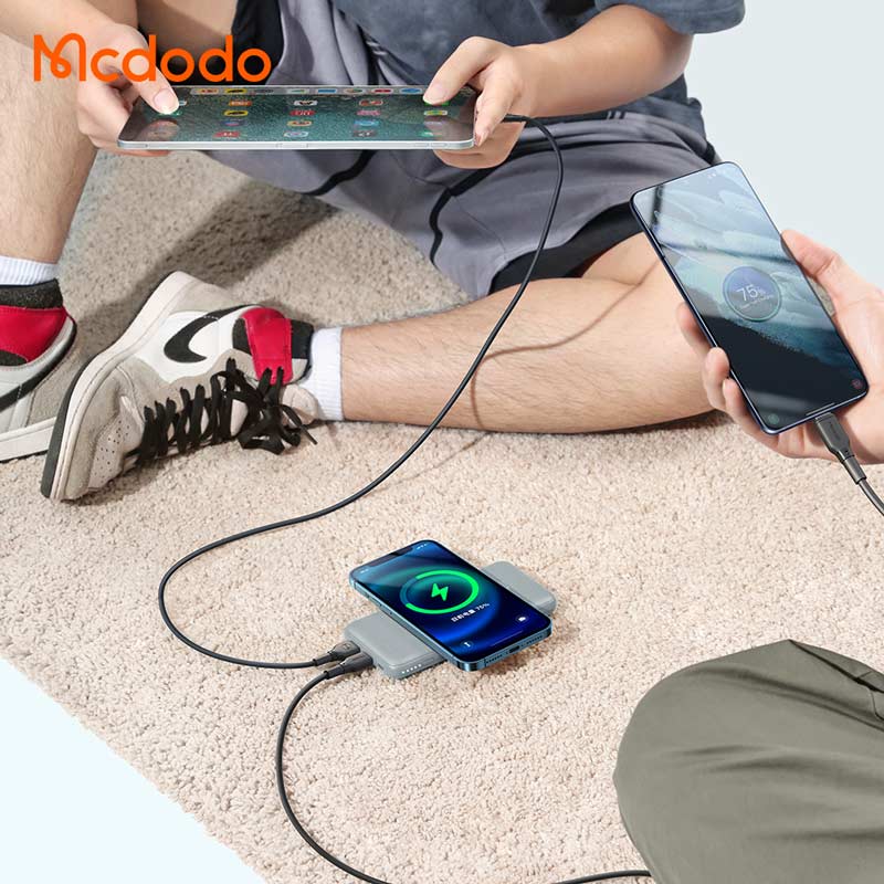 پاور بانک بی سیم فست شارژ 10000 مک دودو Mcdodo MC-559 QC3.0 PD 20W