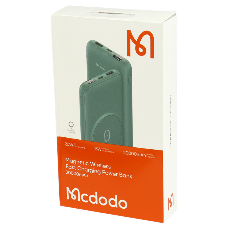 پاور بانک بی سیم فست شارژ 20000 مک دودو Mcdodo MC-864 QC3.0 PD 20W