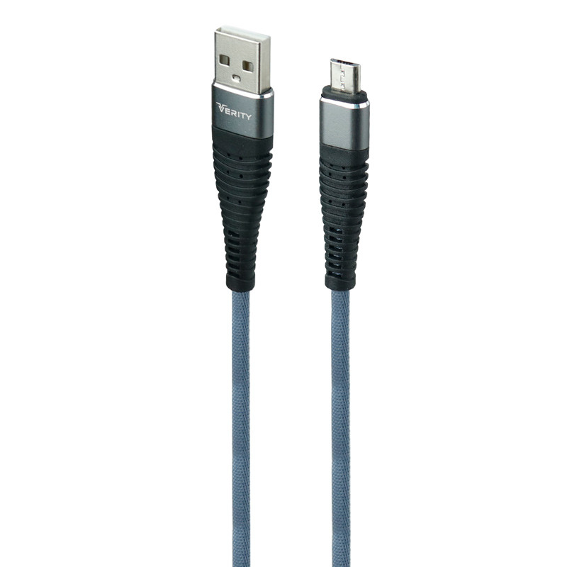 کابل میکرو یو اس بی فست شارژ Verity CB3135-A 1m
