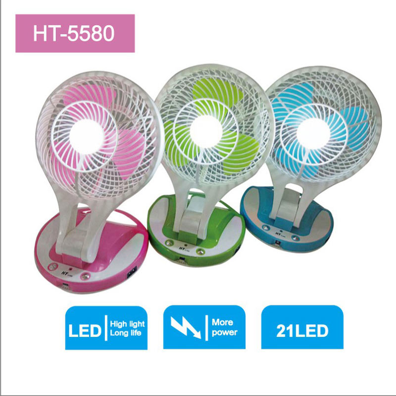 پنکه شارژی مینی فن HT-5580