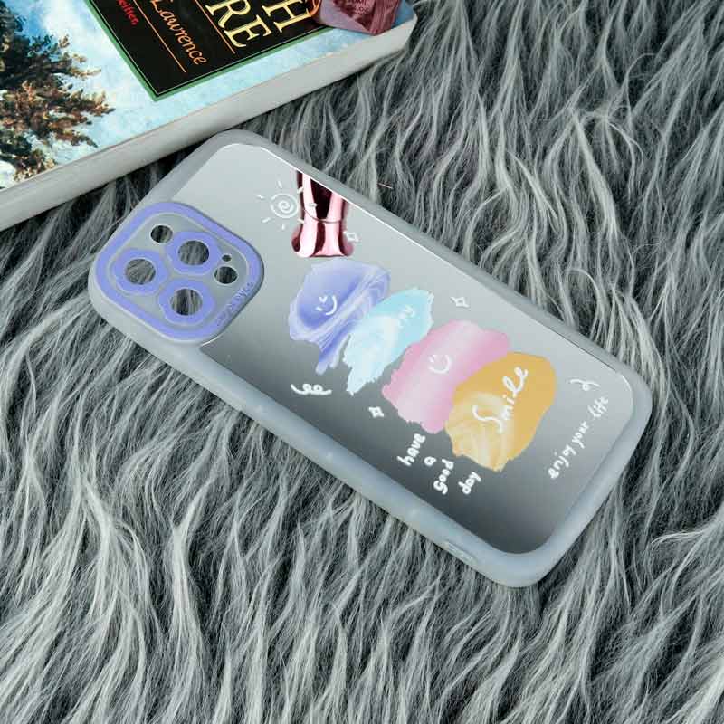 قاب عروسکی آینه ای محافظ لنزدار iPhone 12 Pro Max