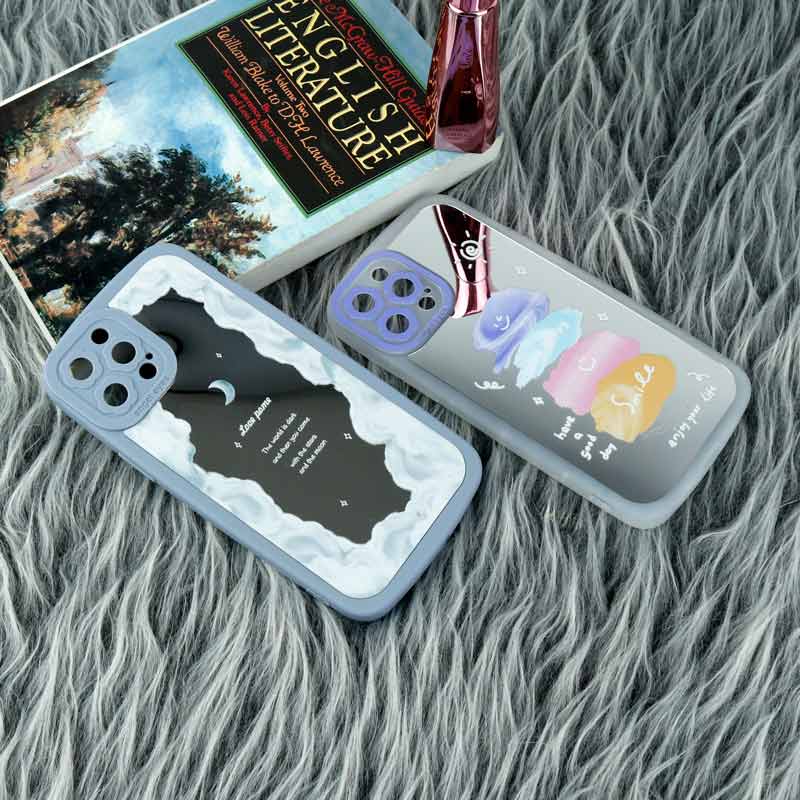 قاب عروسکی آینه ای محافظ لنزدار iPhone 12 Pro Max