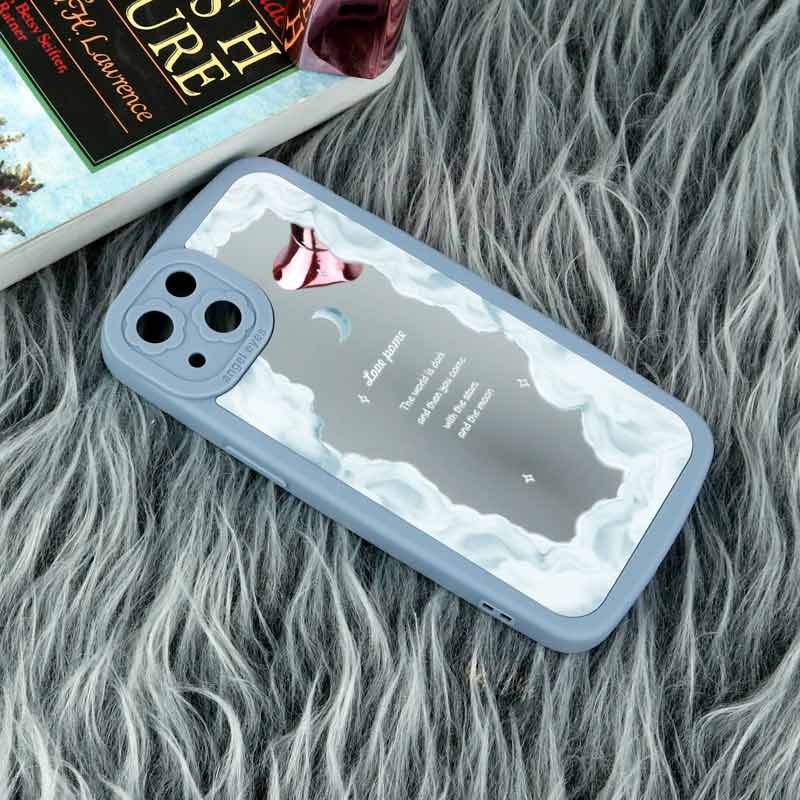 قاب عروسکی آینه ای محافظ لنزدار iPhone 13