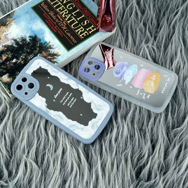 قاب عروسکی آینه ای محافظ لنزدار iPhone 13