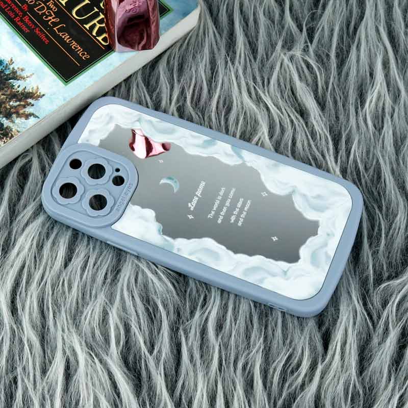 قاب عروسکی آینه ای محافظ لنزدار iPhone 13 Pro Max