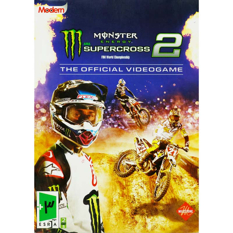 بازی Monster Energy AMA SuperCross 2 2DVD5 مدرن مناسب برای PC