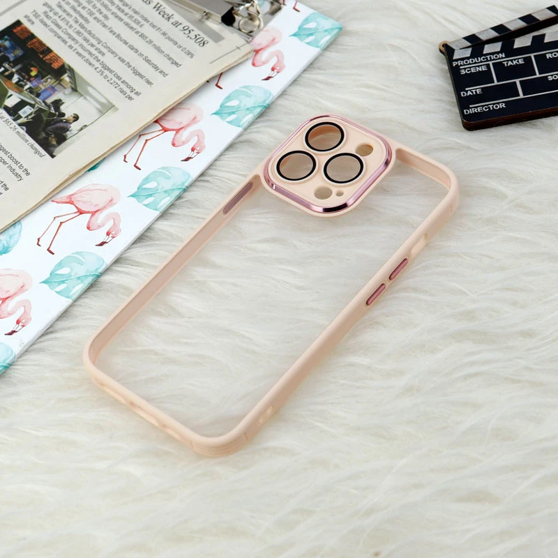 قاب ضد خش پشت شفاف محافظ لنز دار آیفون iPhone 13 Pro