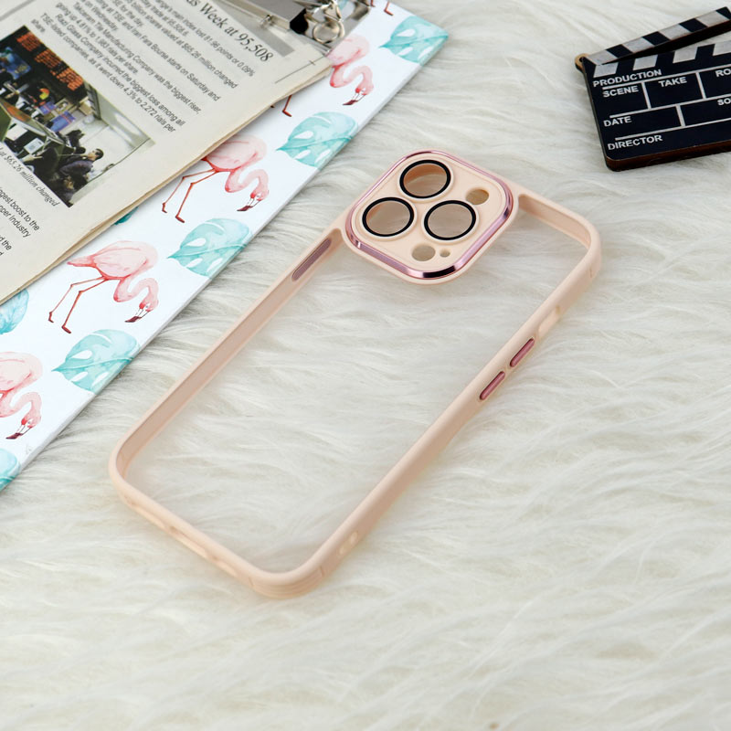 قاب ضد خش پشت شفاف محافظ لنز دار آیفون iPhone 13 Pro