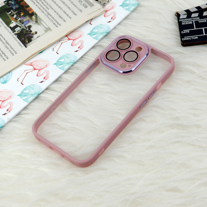 قاب ضد خش پشت شفاف محافظ لنز دار آیفون iPhone 13 Pro