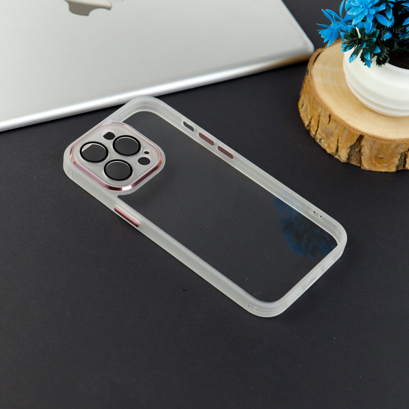 قاب ضد خش پشت شفاف محافظ لنز دار آیفون iPhone 13 Pro