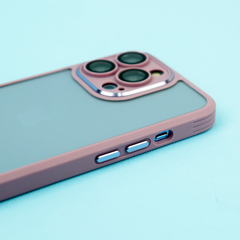 قاب ضد خش پشت شفاف محافظ لنز دار آیفون iPhone 13 Pro