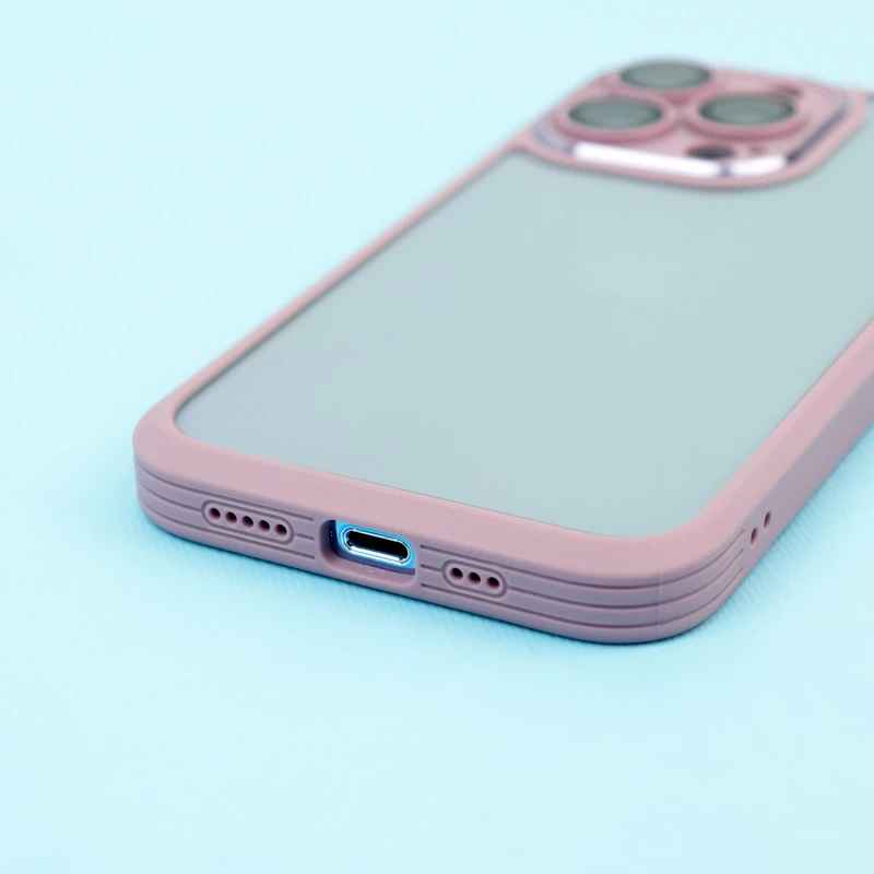 قاب ضد خش پشت شفاف محافظ لنز دار آیفون iPhone 13 Pro