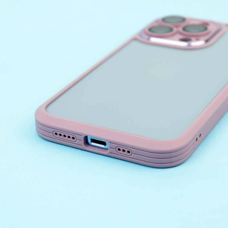 قاب ضد خش پشت شفاف محافظ لنز دار آیفون iPhone 13 Pro