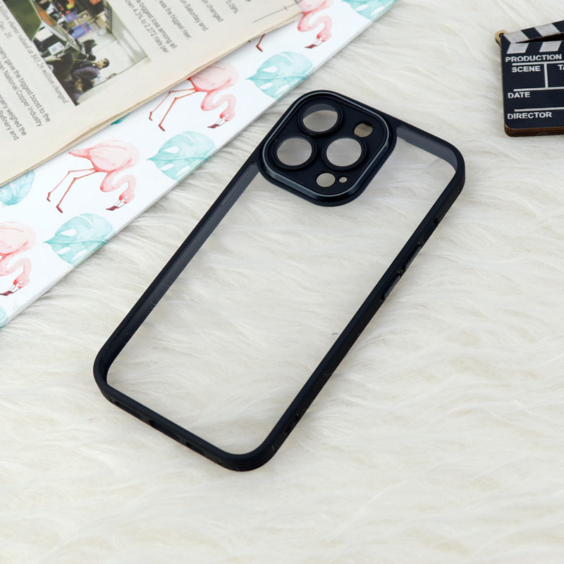 قاب ضد خش پشت شفاف محافظ لنز دار آیفون iPhone 13 Pro