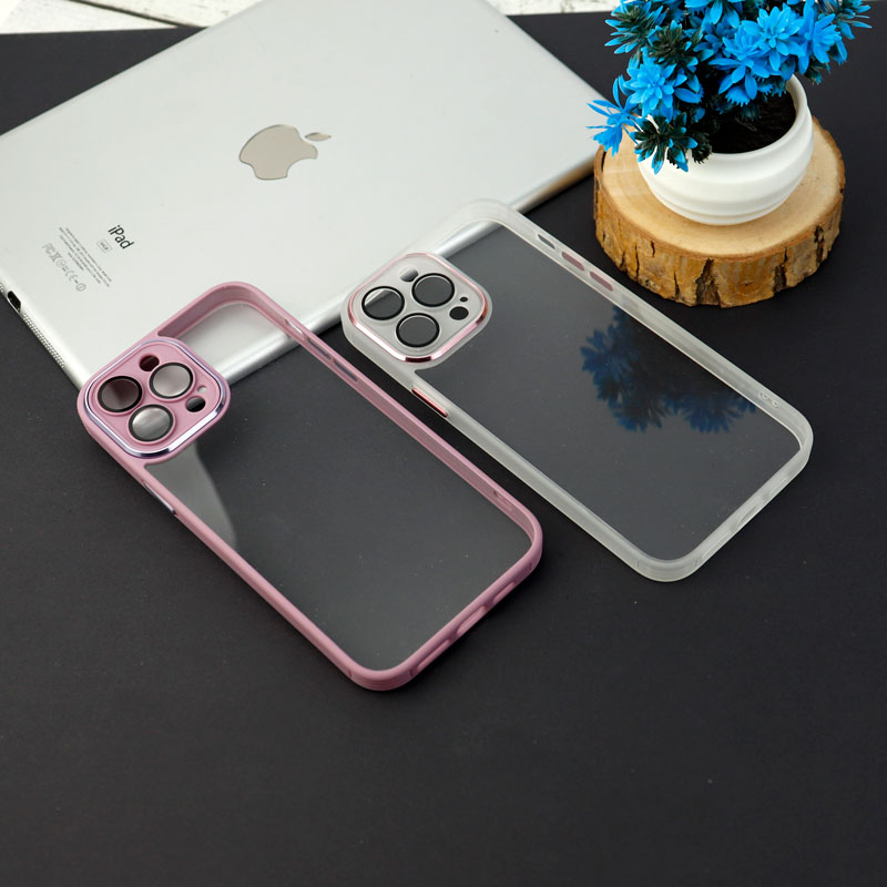 قاب ضد خش پشت شفاف محافظ لنز دار آیفون iPhone 13 Pro Max