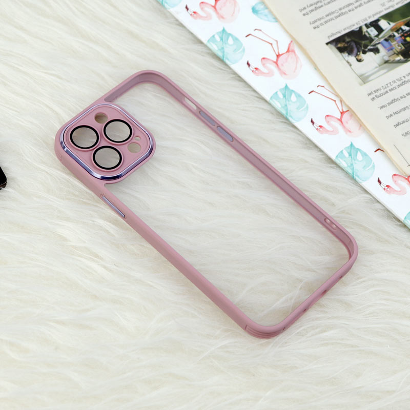 قاب ضد خش پشت شفاف محافظ لنز دار آیفون iPhone 13 Pro Max