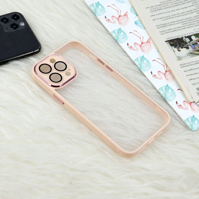 قاب ضد خش پشت شفاف محافظ لنز دار آیفون iPhone 13 Pro Max