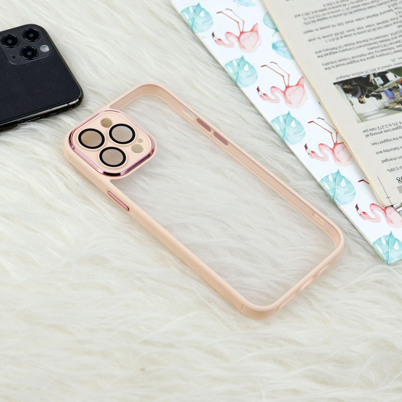 قاب ضد خش پشت شفاف محافظ لنز دار آیفون iPhone 13 Pro Max