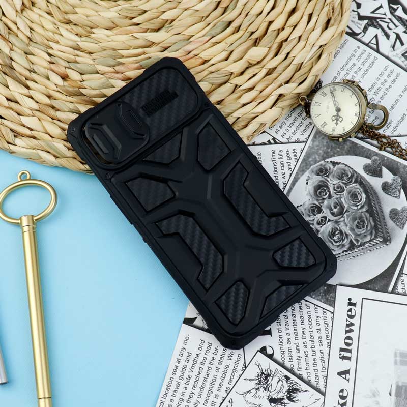 قاب ضد ضربه محافظ لنزدار Nillkin Adventuer آیفون iPhone 13 مشکی
