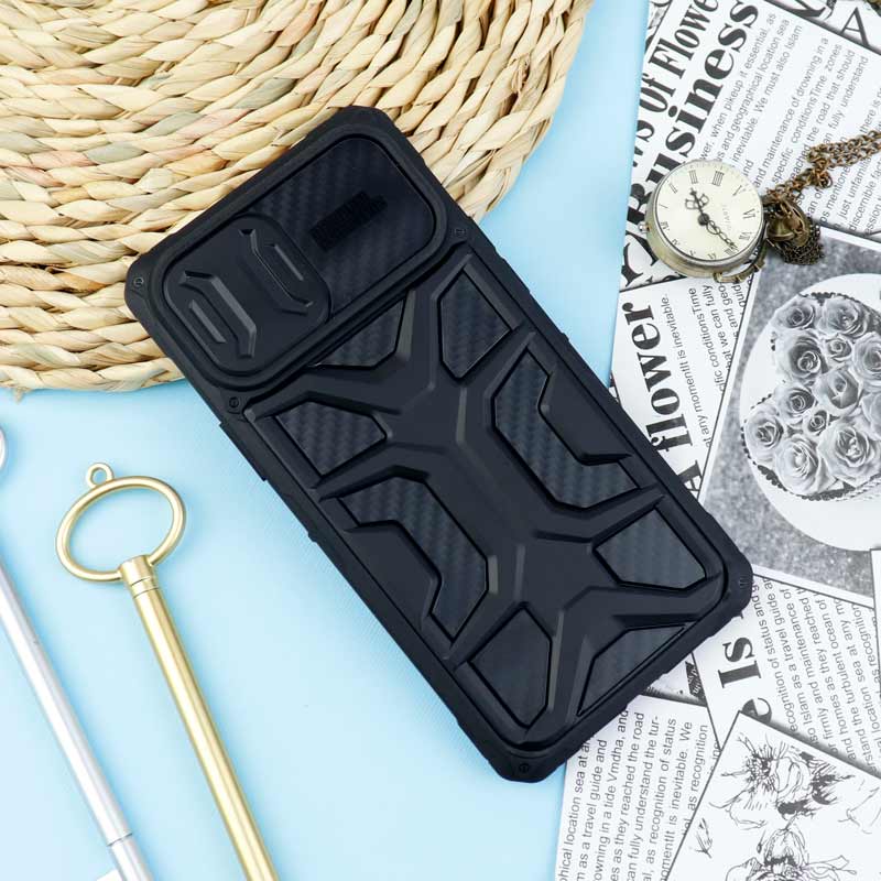 قاب ضد ضربه محافظ لنزدار Nillkin Adventuer آیفون iPhone 13 Pro Max مشکی
