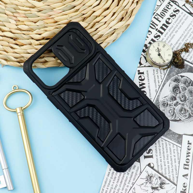 قاب ضد ضربه محافظ لنزدار Nillkin Adventuer آیفون iPhone 13 Pro Max مشکی