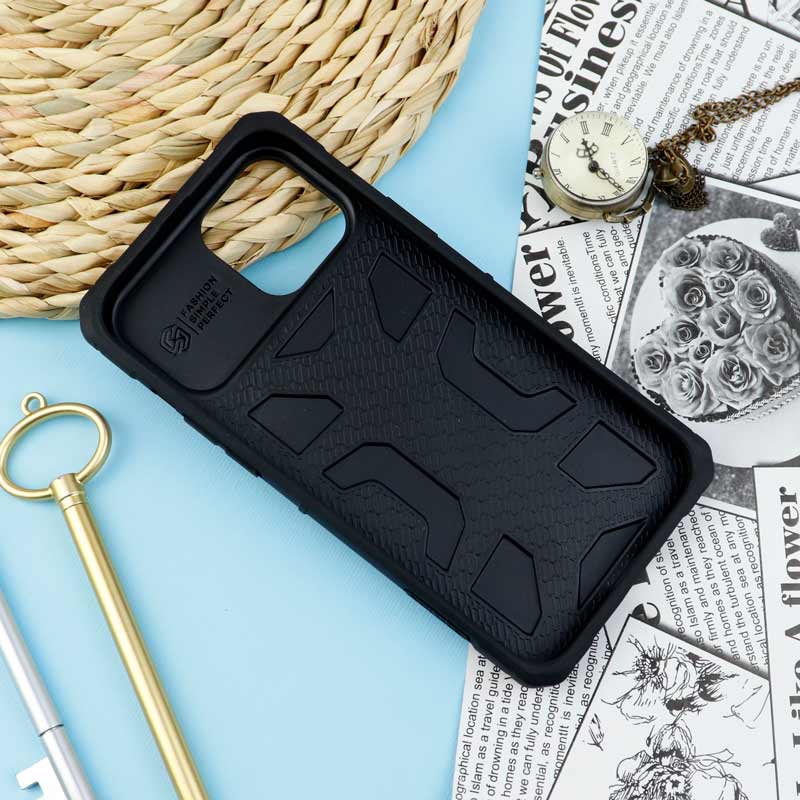 قاب ضد ضربه محافظ لنزدار Nillkin Adventuer آیفون iPhone 13 Pro Max مشکی