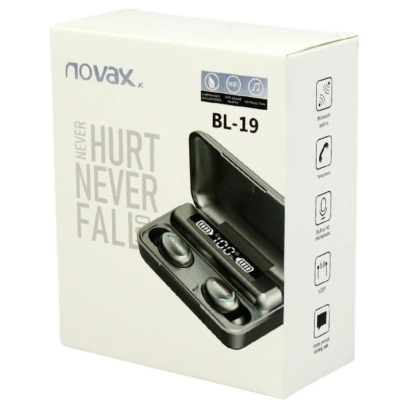 هندزفری بلوتوث دو تایی Novax BL-19