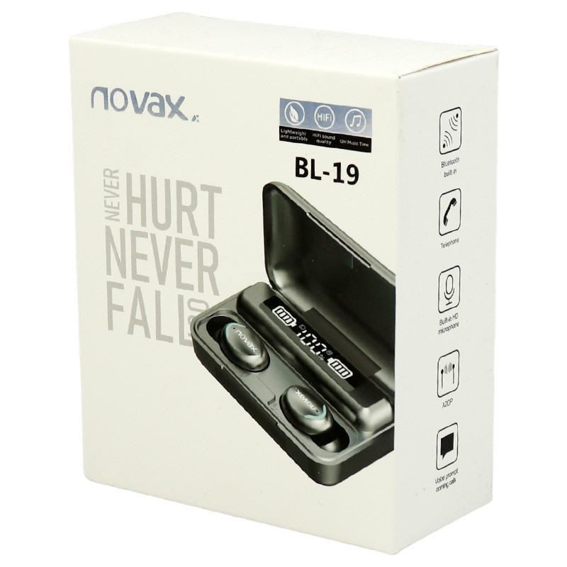 هندزفری بلوتوث دو تایی Novax BL-19