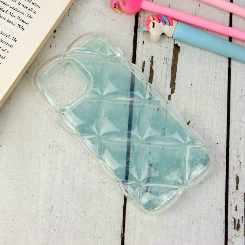 قاب PC Paffer شفاف قلبی ژله ای iPhone 12