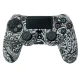 روکش دسته بازی PS4 طرحدار سفید مشکی