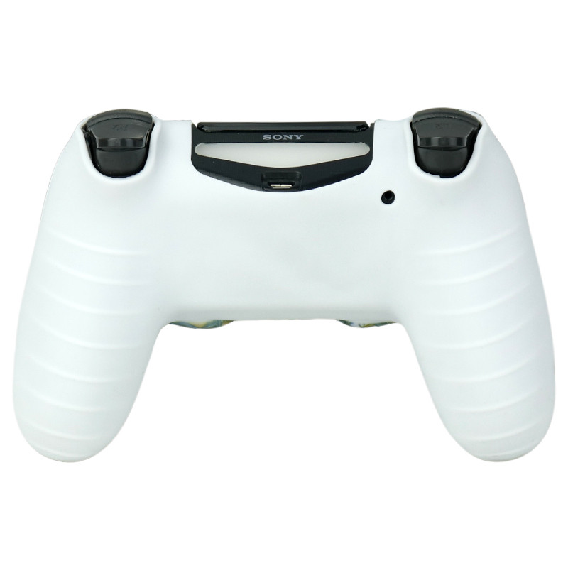 روکش دسته بازی PS4 طرح گل و اژدها زمینه سبز