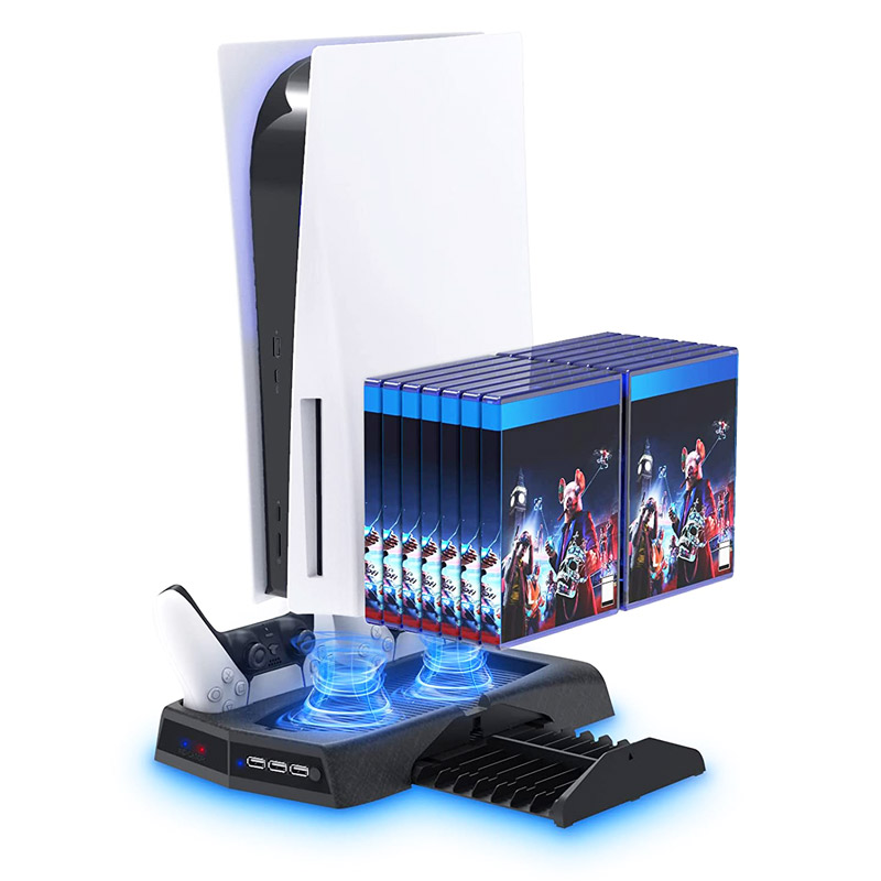 فن خنک کننده و شارژر دسته بازی SP5-001W PS5
