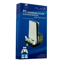 فن خنک کننده و شارژر دسته بازی SP5-001W PS5