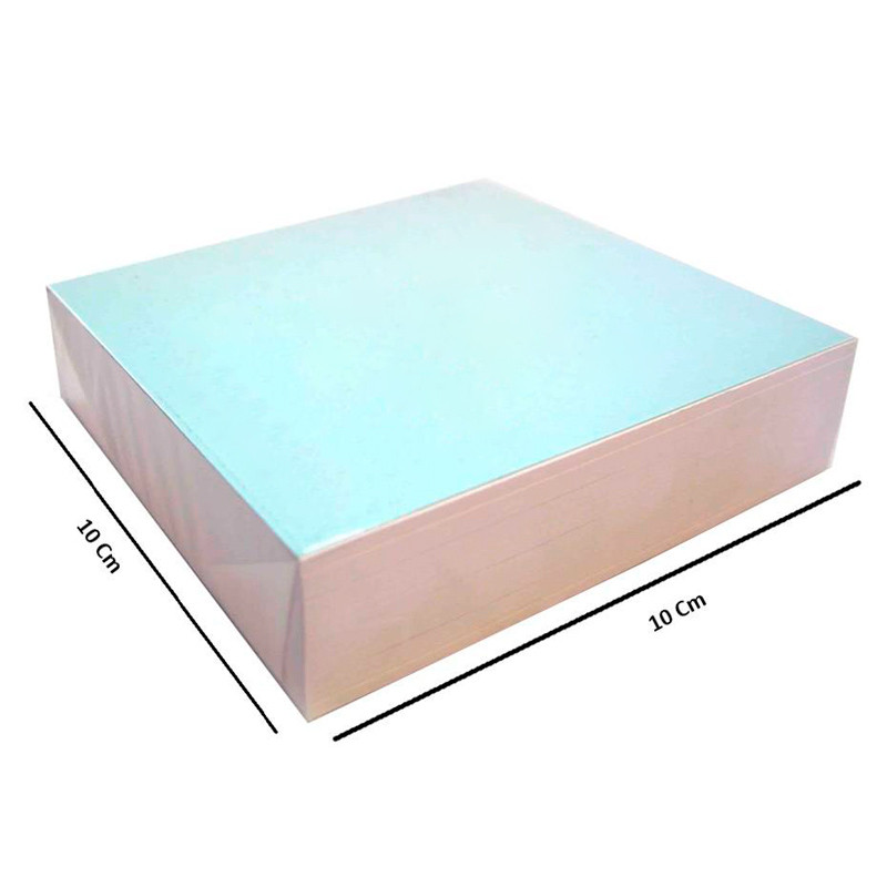کاغذ یادداشت 400 برگ سفید سایز 10*10 سانتی متر