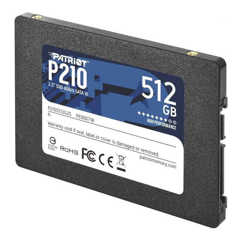 حافظه SSD پاتریوت Patriot P210 512GB